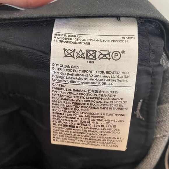 CLEARANCE - Banana Republic Sloan Gray Slim Ankle Pants - Picture 5 of 6